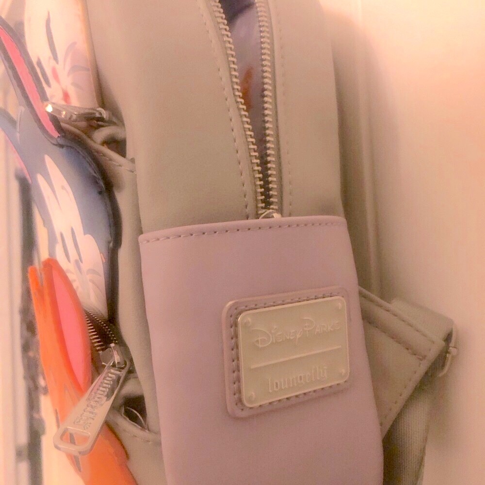 NWOT Disney Gray and Orange Kids Backpack - Picture 7 of 7